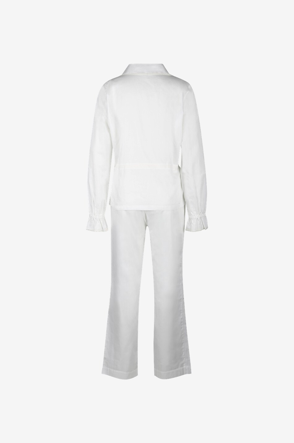 LALIDE A PARIS Pauline cotton pyjama set Women WHITE 2