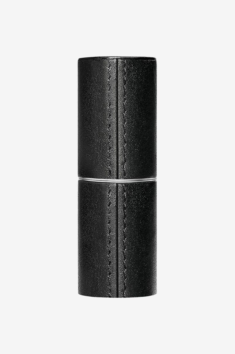 LA BOUCHE ROUGE Refillable leather lipstick case  BLACK 1