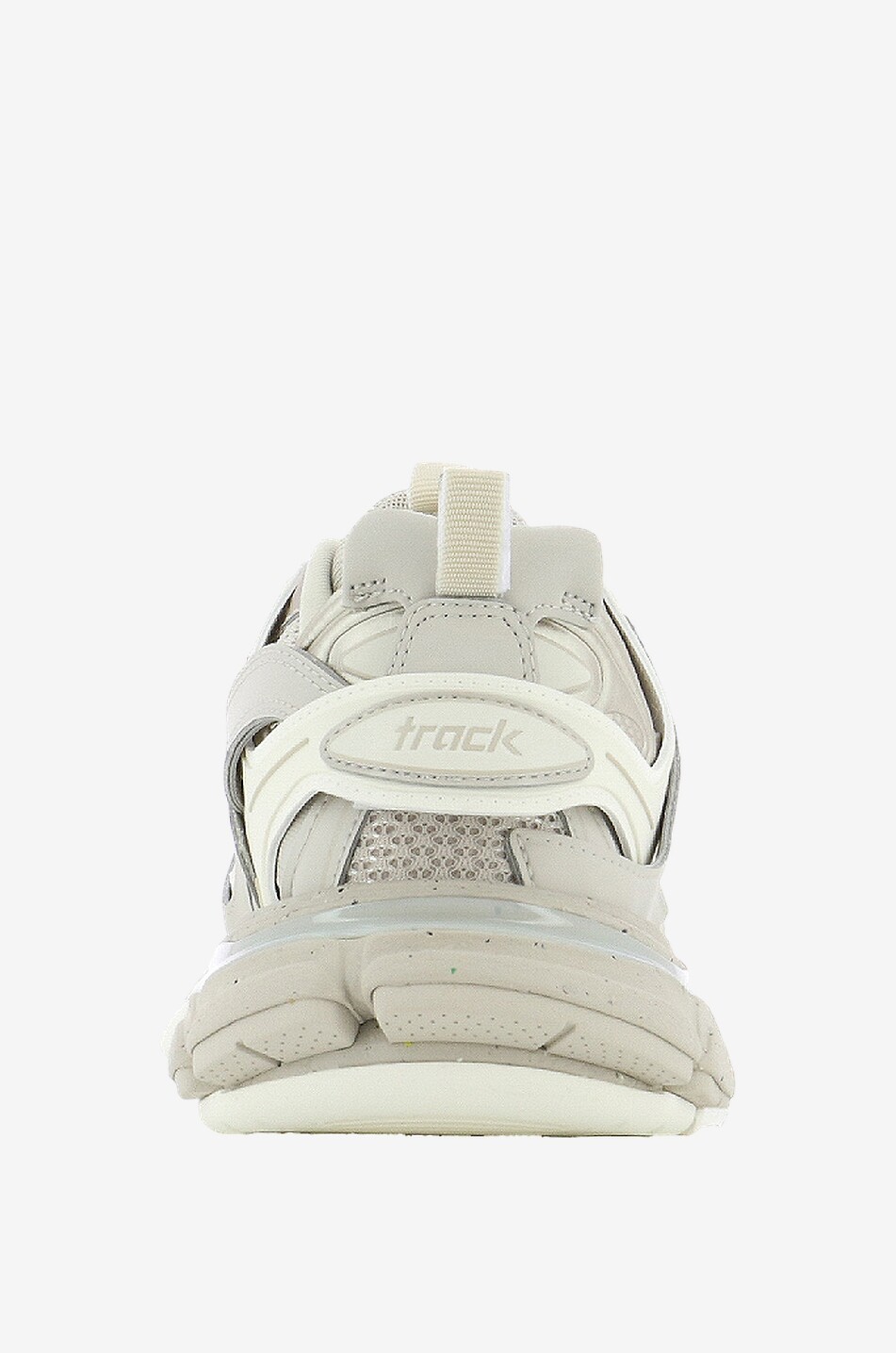 BALENCIAGA Baskets multi-matière Track Recycled Femme BEIGE 4
