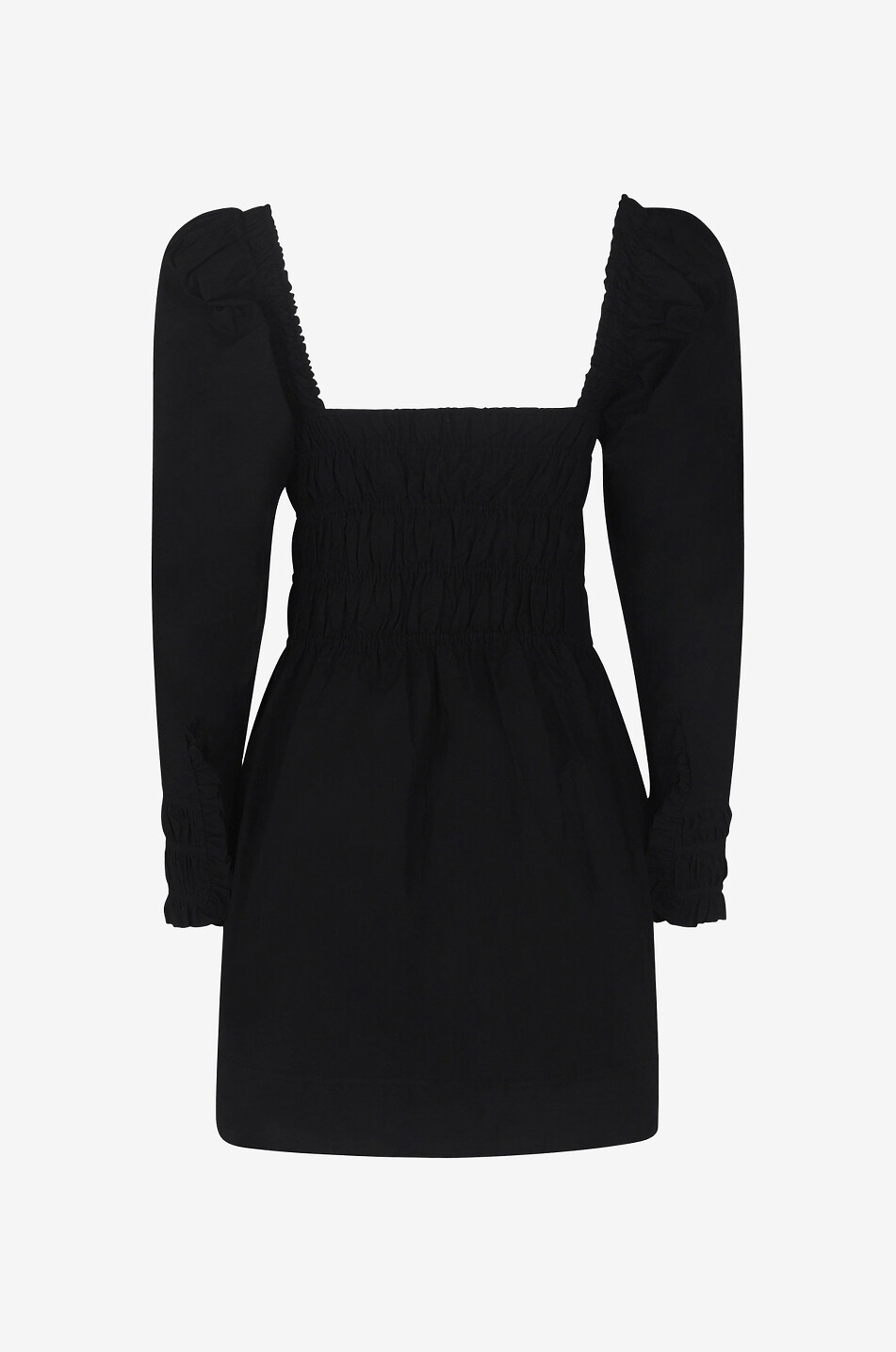 MAGALI PASCAL Mini robe à col carré Brigitte Femme NOIR 2