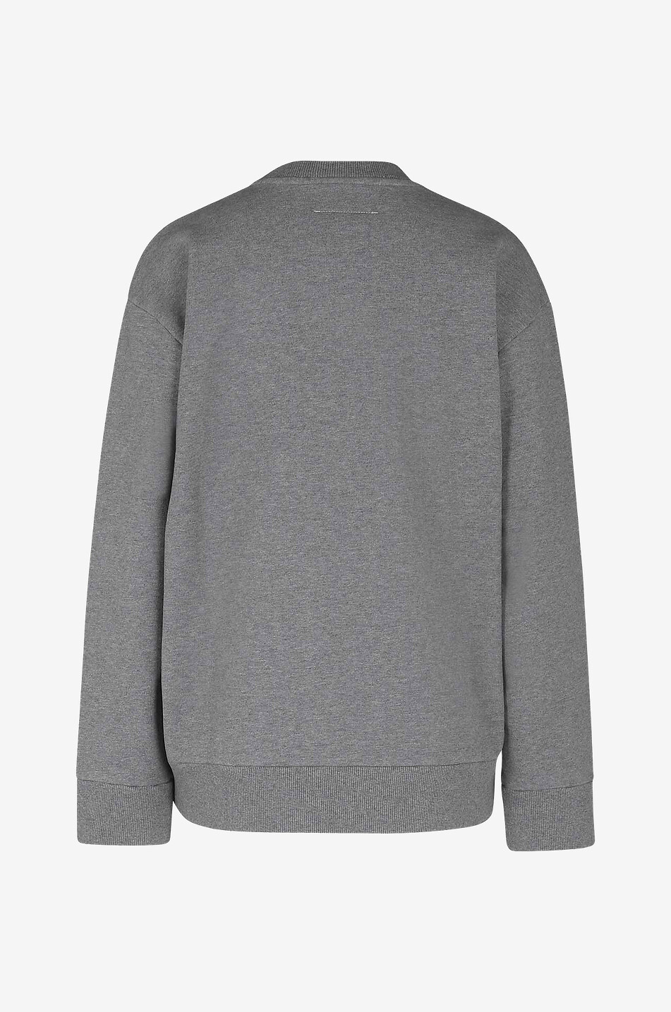 MM6 Rose printed crewneck sweatshirt Women LIGHT GREY 2