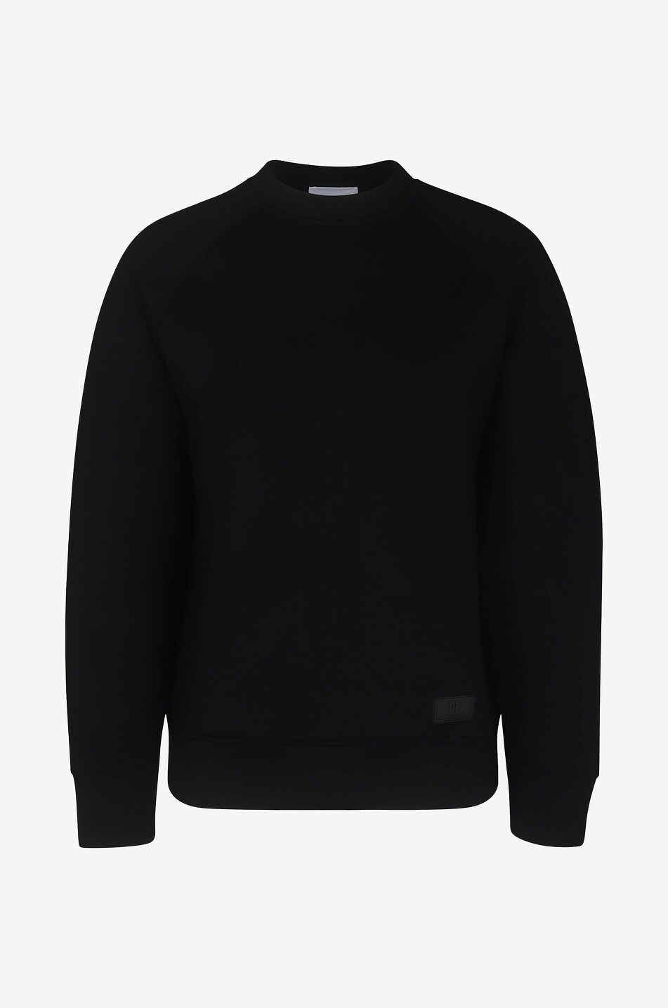 Sweat-shirt à col rond et manches raglan