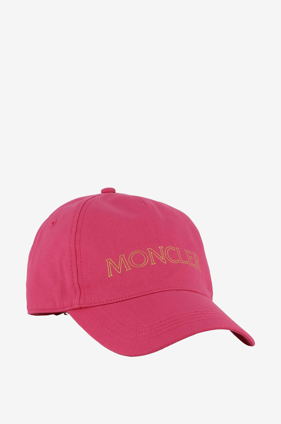 Gold tone logo printed gabardine baseball cap MONCLER Bongenie