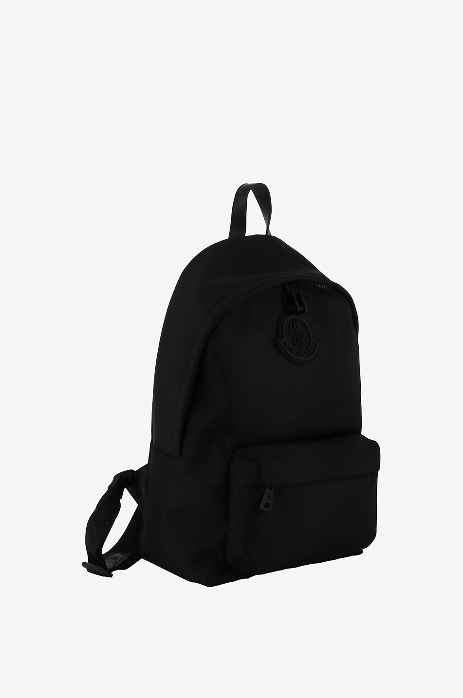 MONCLER Pierrick nylon and leather backpack Men BLACK 2