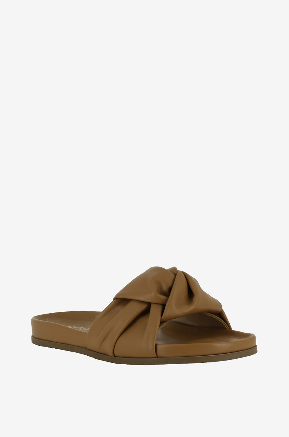 RODO Sandales plates en cuir Femme BEIGE 1