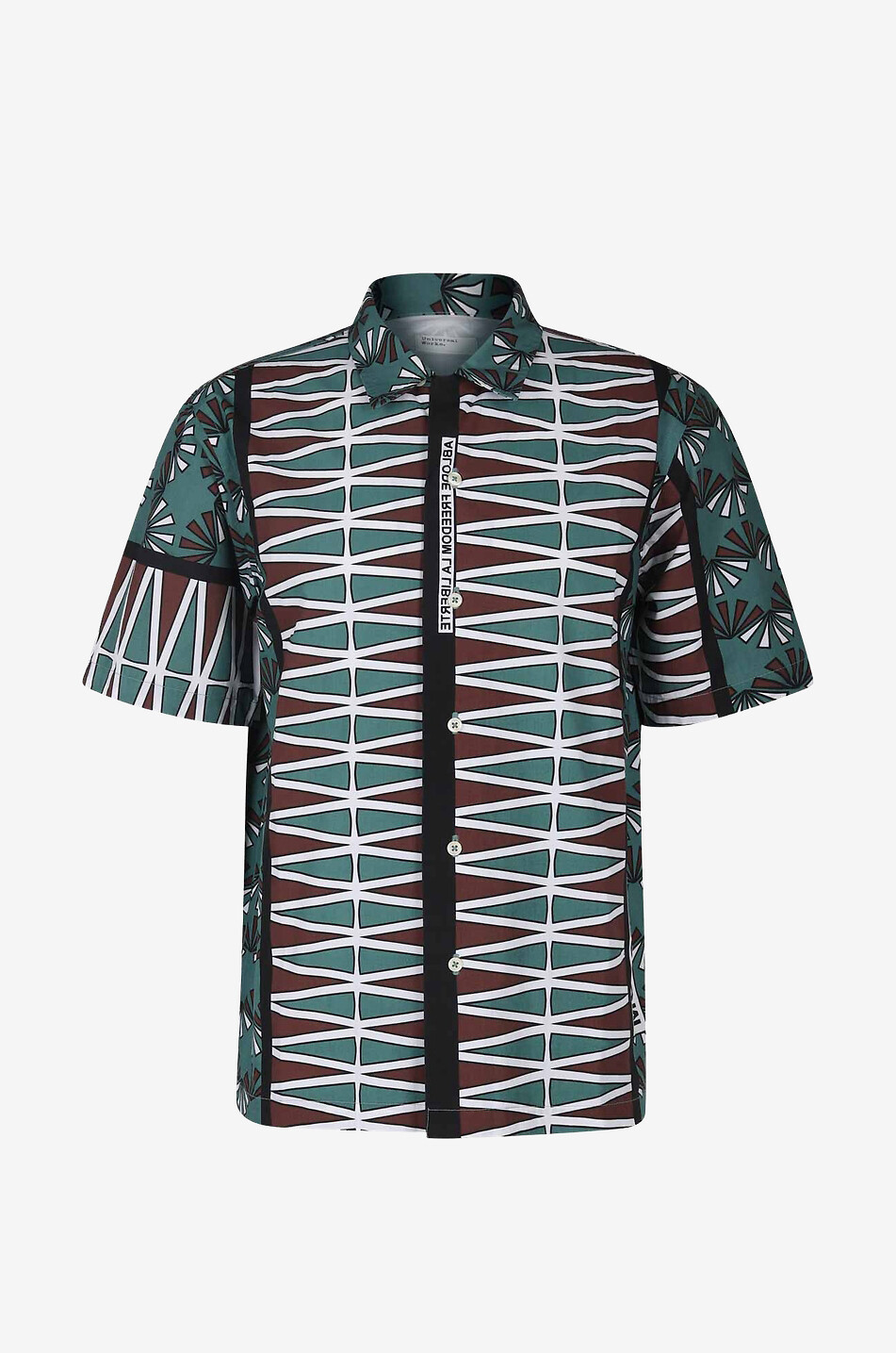 Grafisches Hemd aus Baumwolle Road Trip