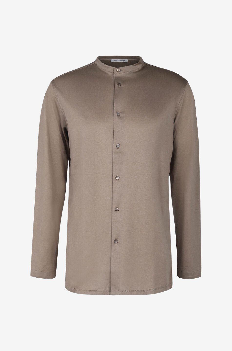 Slim-Fit-Hemd mit Mandarinkragen