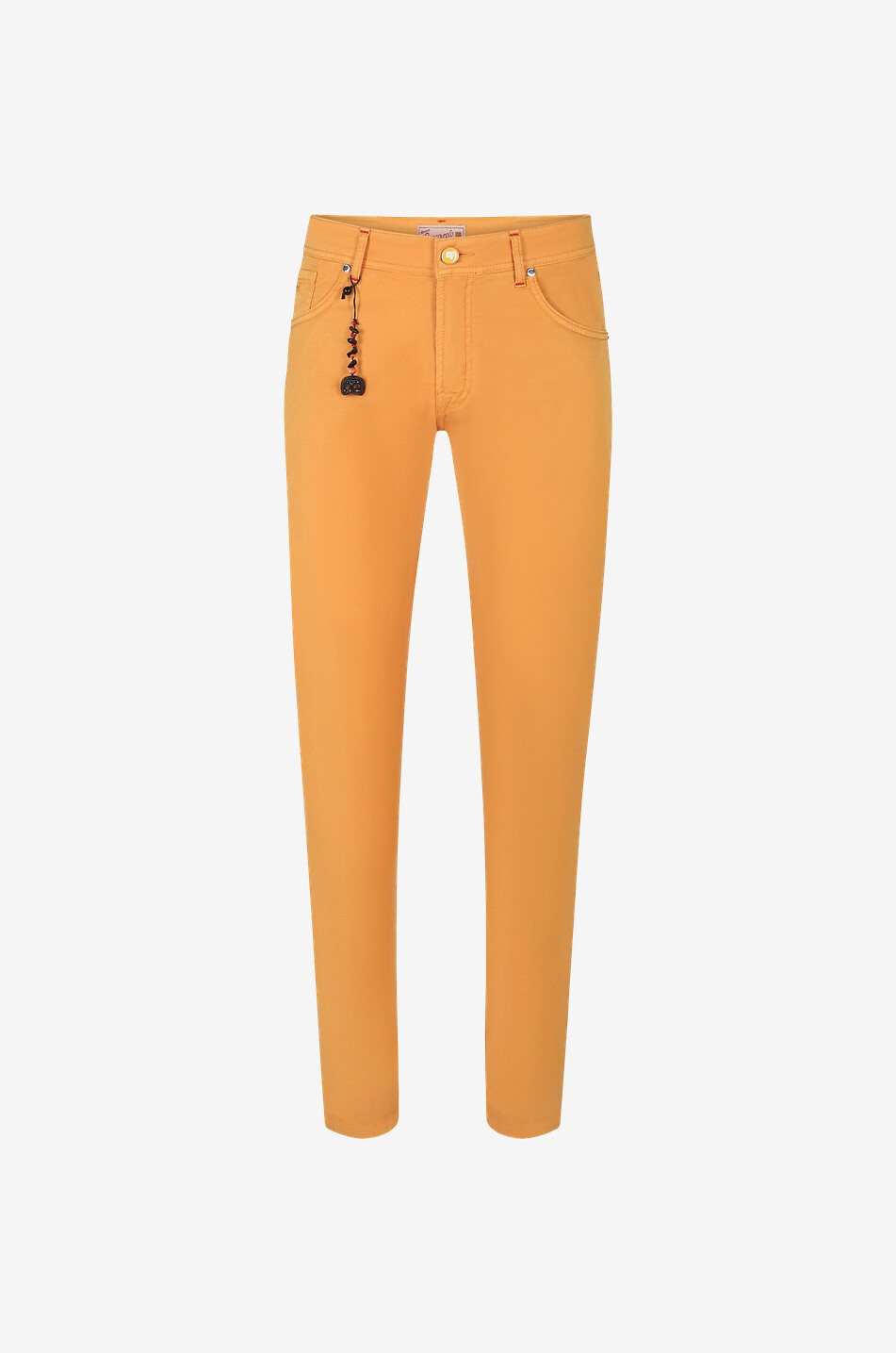 Jean slim en coton et soie Nerano