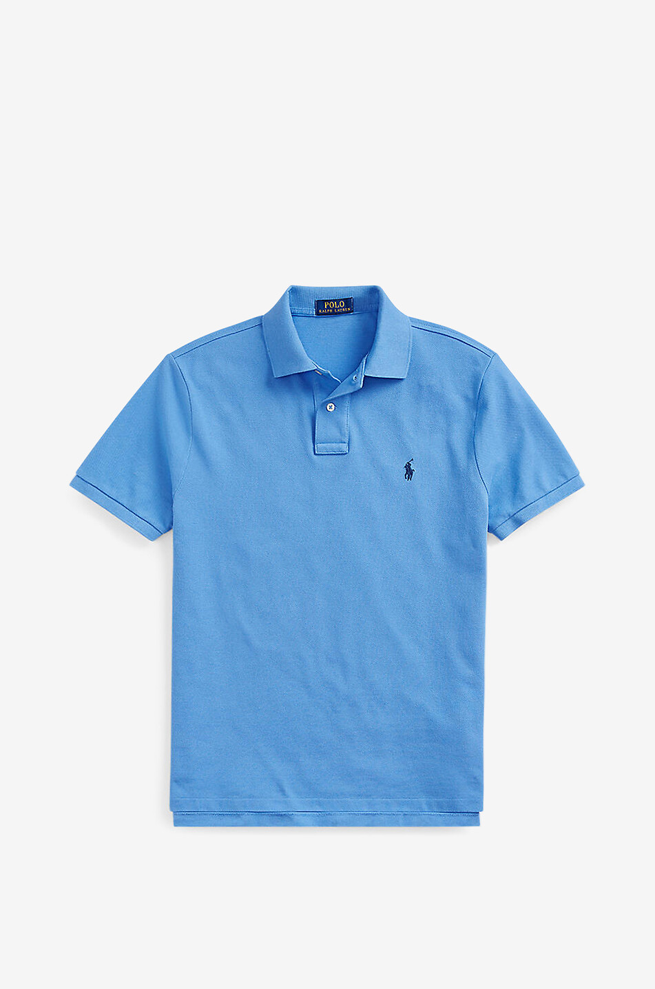 Polo à manches courtes en coton piqué logo Pony