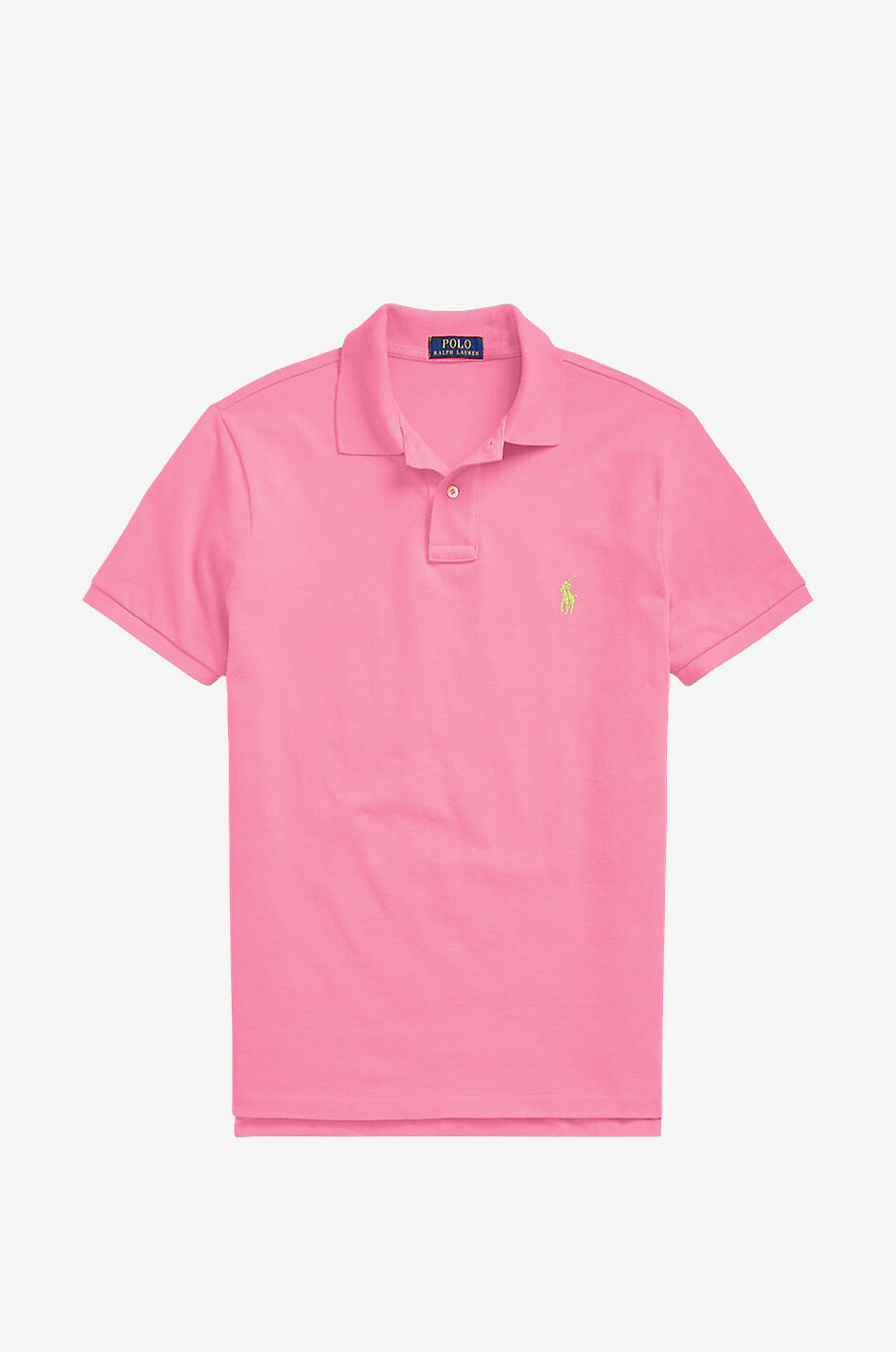 Pony logo cotton piqué short-sleeved polo shirt