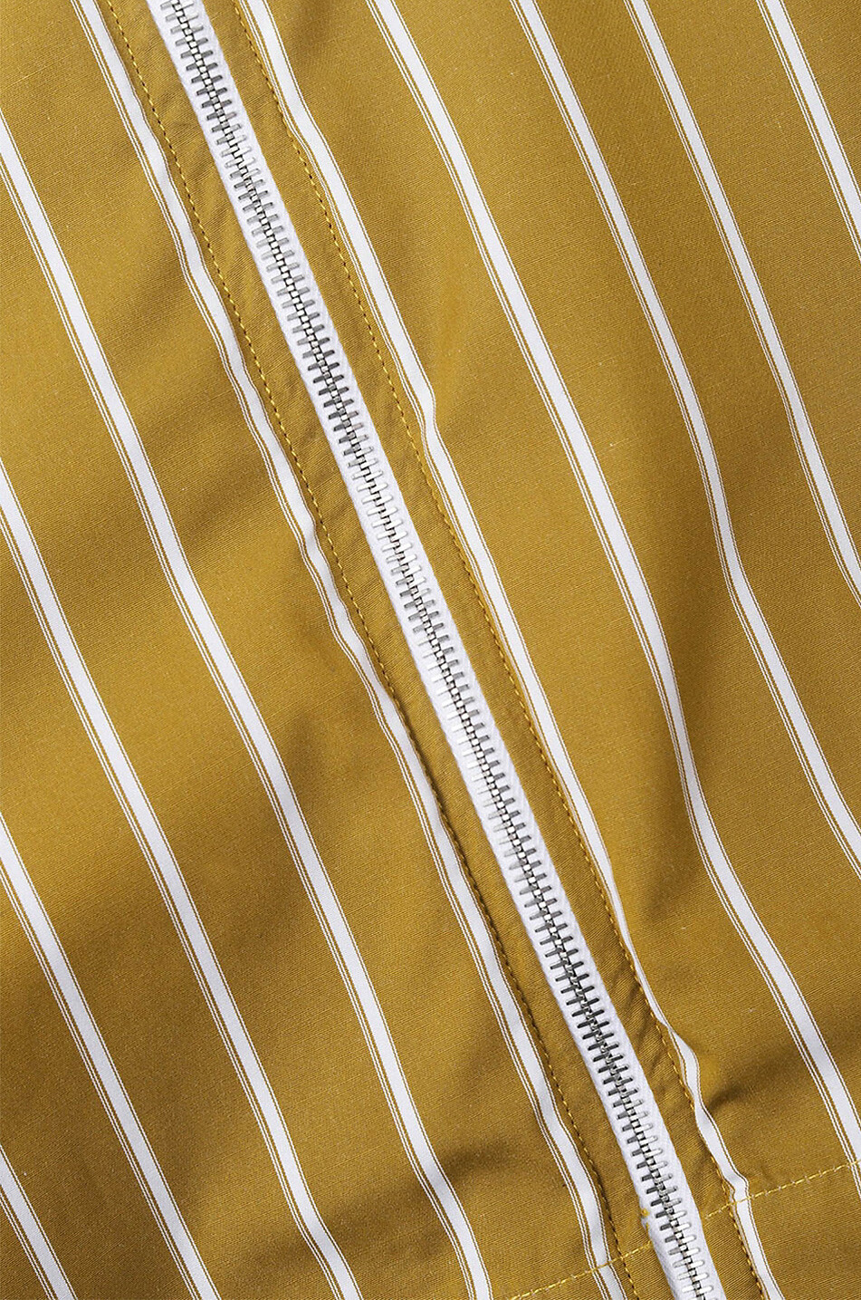PT TORINO COLLECTION Surchemise zippée rayée Homme JAUNE 3
