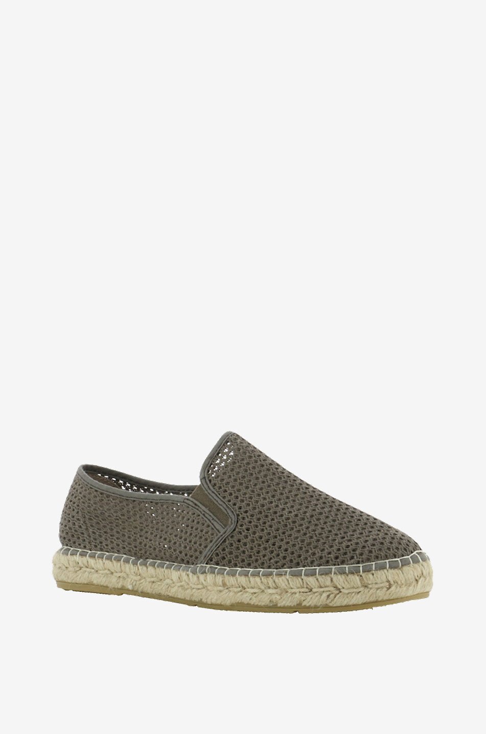 Loafer Elastic cotton mesh espadrilles