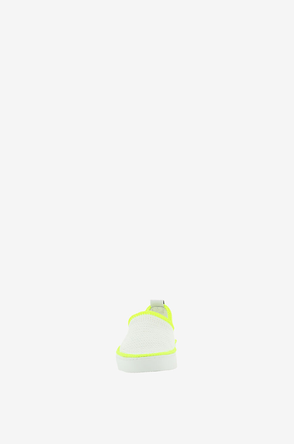 Baskets slip-on crochetés Fluo