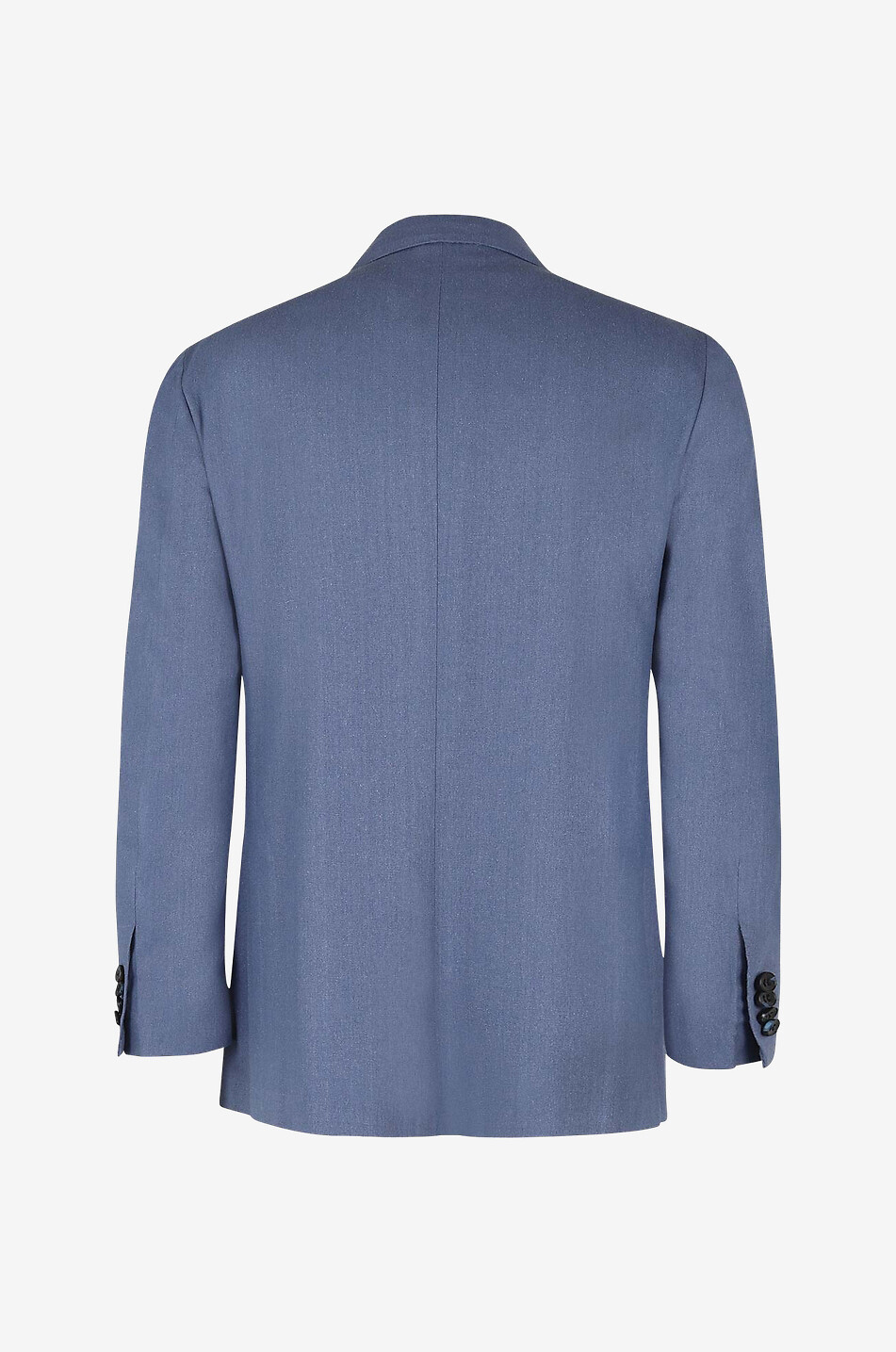 KITON Einreihiger Blazer aus Seide Herren MITTELBLAU 2