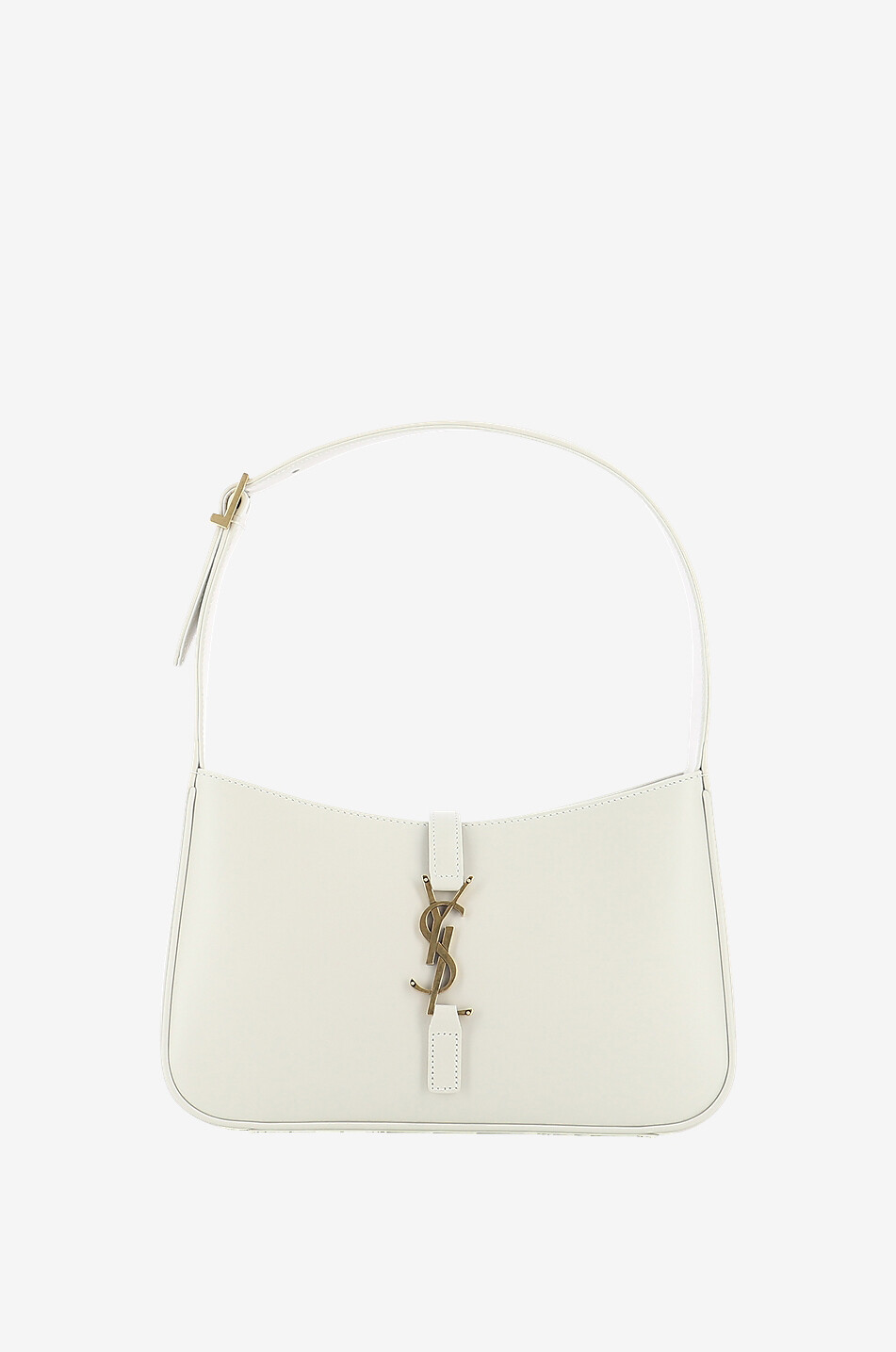 SAINT LAURENT PARIS Hobotasche aus Glattleder Le 5 à 7 Damen CREMEFARBEN 1