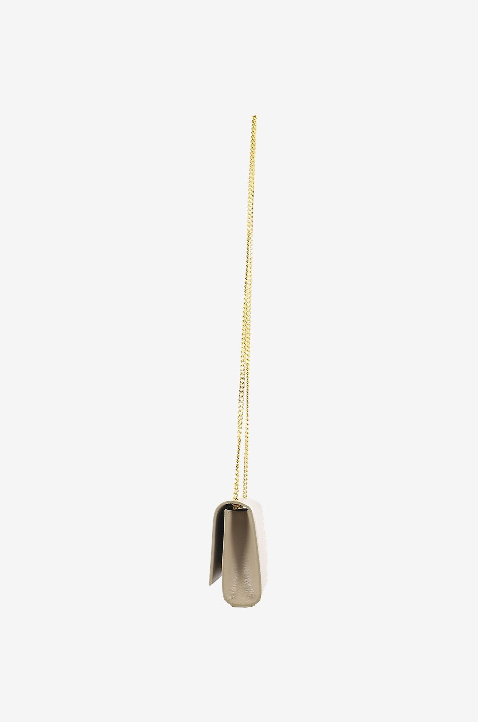 SAINT LAURENT PARIS Schultertasche aus Grain-de-Poudre-Leder Kate Small Damen BEIGE 4