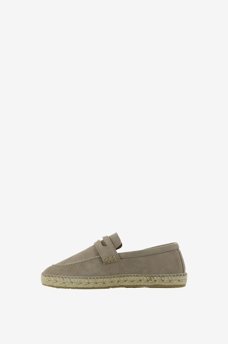 Mocassins esprit espadrilles en daim Loafer Luxe