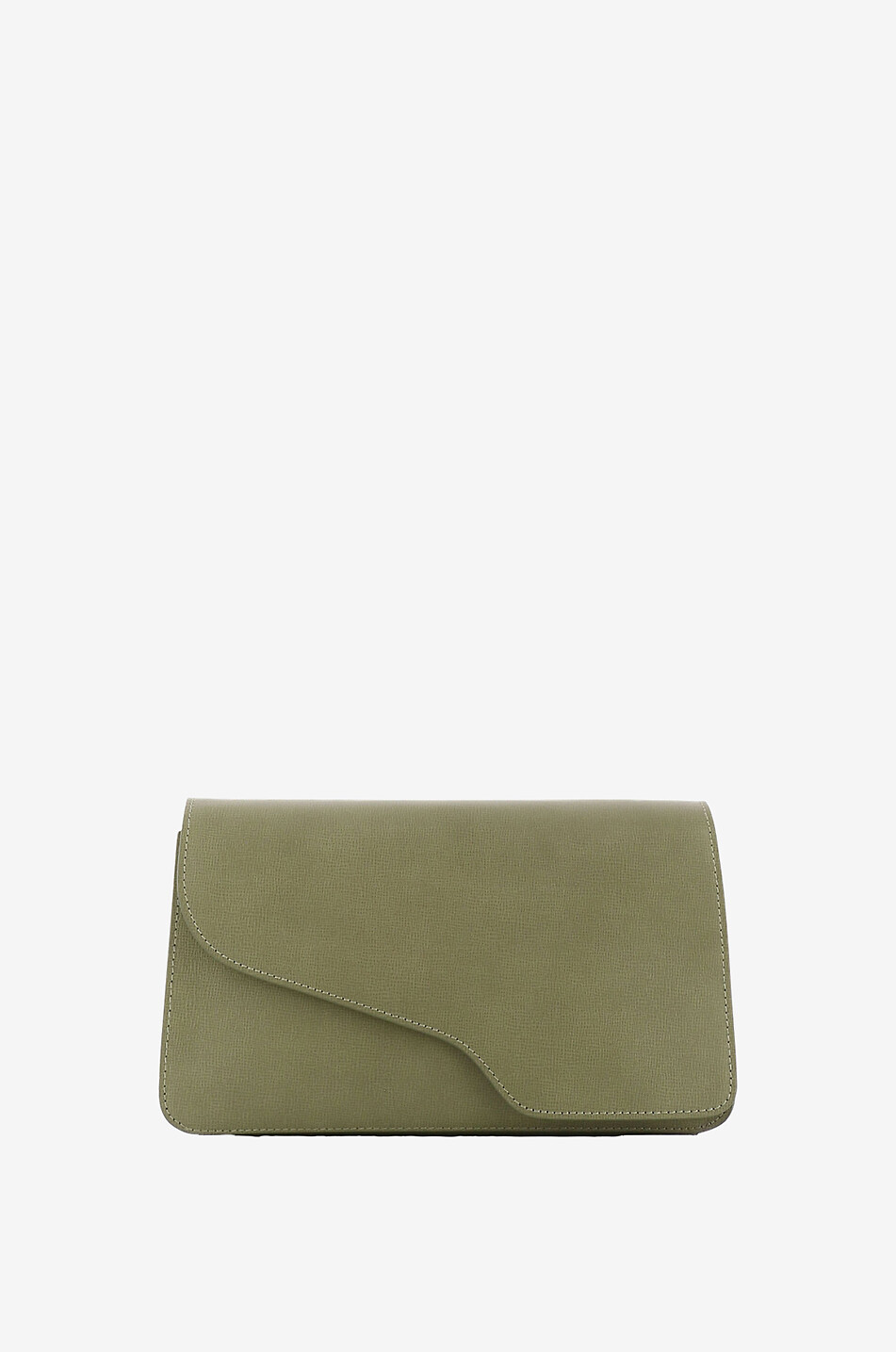 ATP ATELIER Baguette-Tasche aus Leder Assisi Damen HELLGRÜN 1