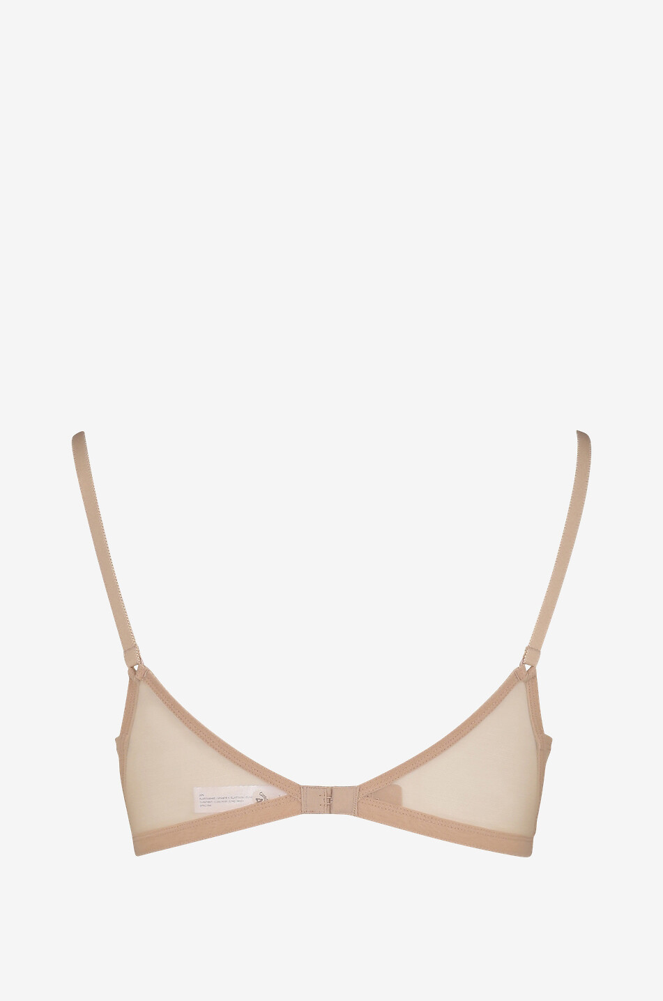 ERES Providence tulle triangle bra Women BEIGE 2