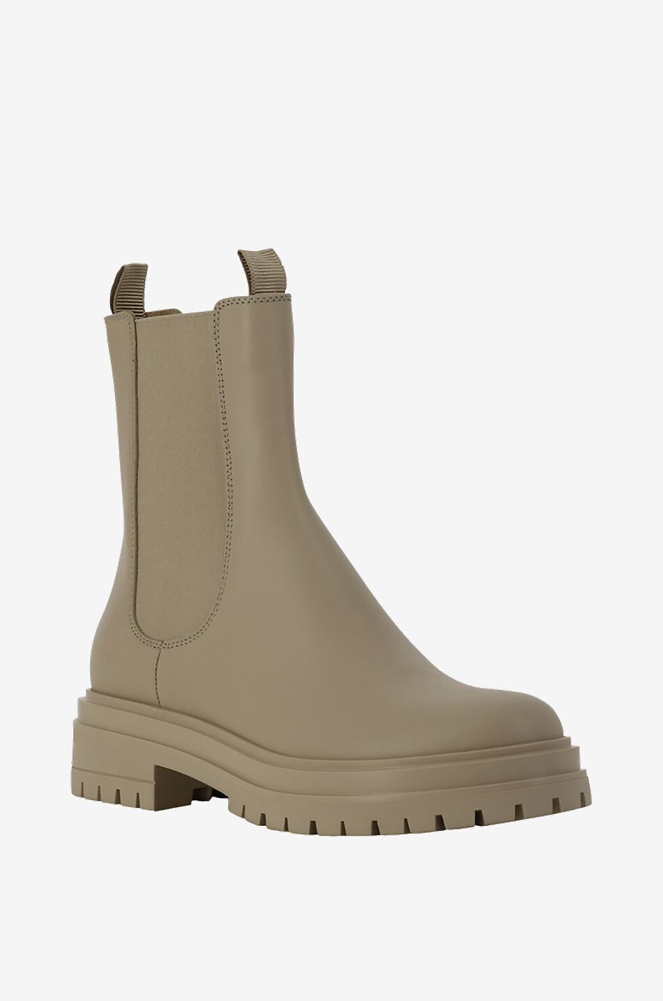 Bottines en cuir à semelle crantée Chester 35