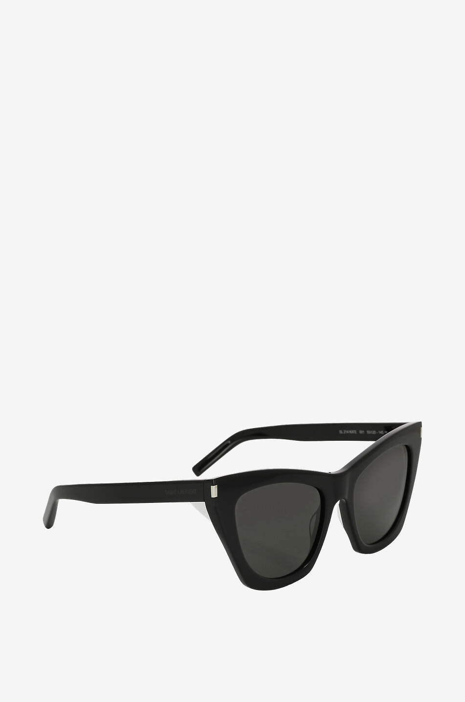 SAINT LAURENT PARIS SL 214 Kate cat-eye acetate sunglasses Women BLACK 2