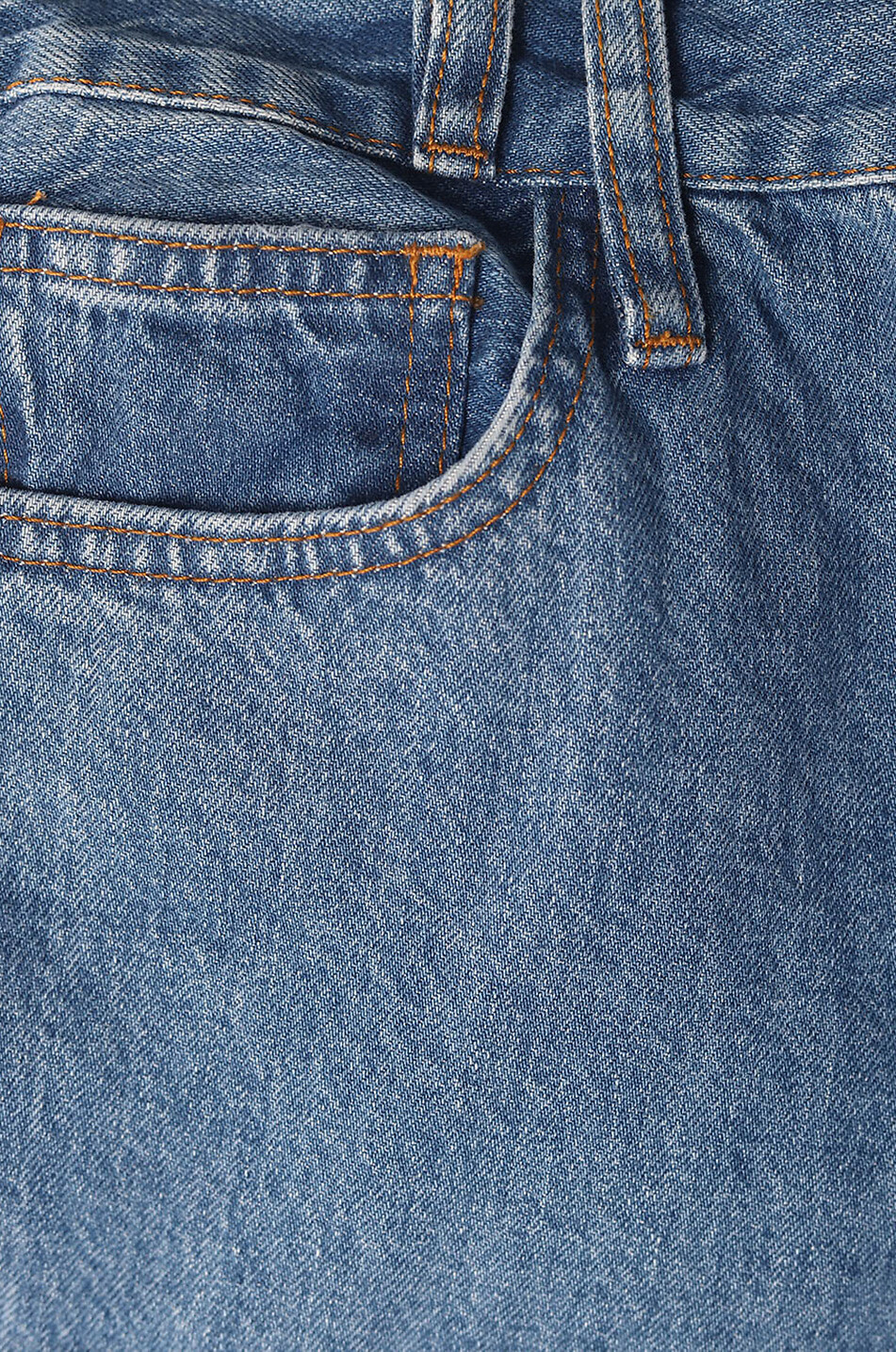 Jeans aus Baumwolle Le Jane Cropped Double Waistband