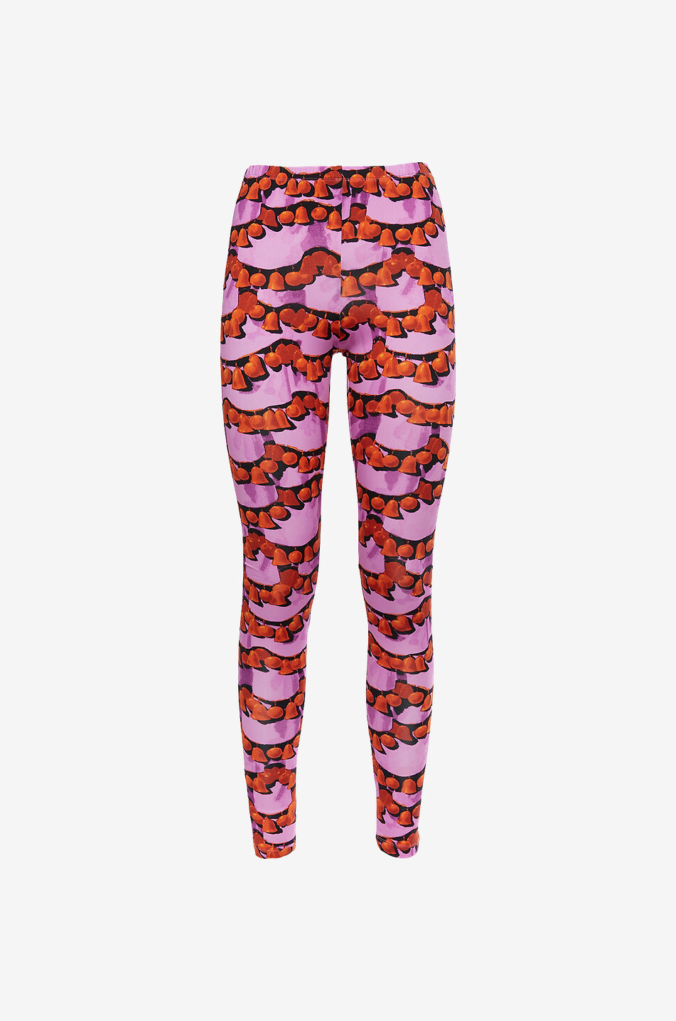 Legging en lycra imprimé Liberace Ciclamino