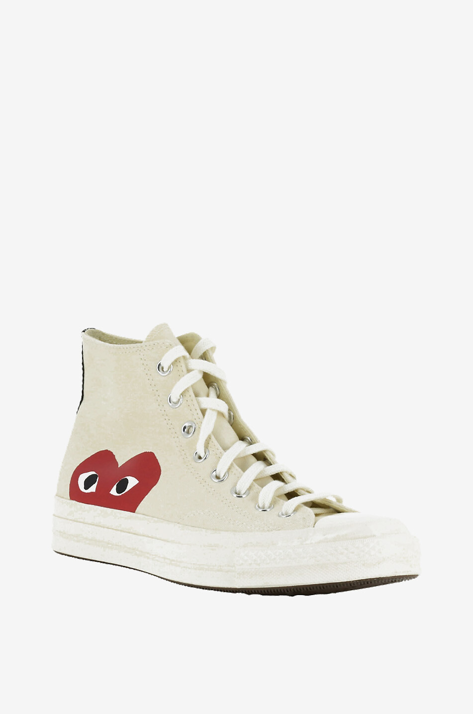 COMME DES GARCONS PLAY Chuck 70 Play high-top canvas sneakers Men WHITE 1