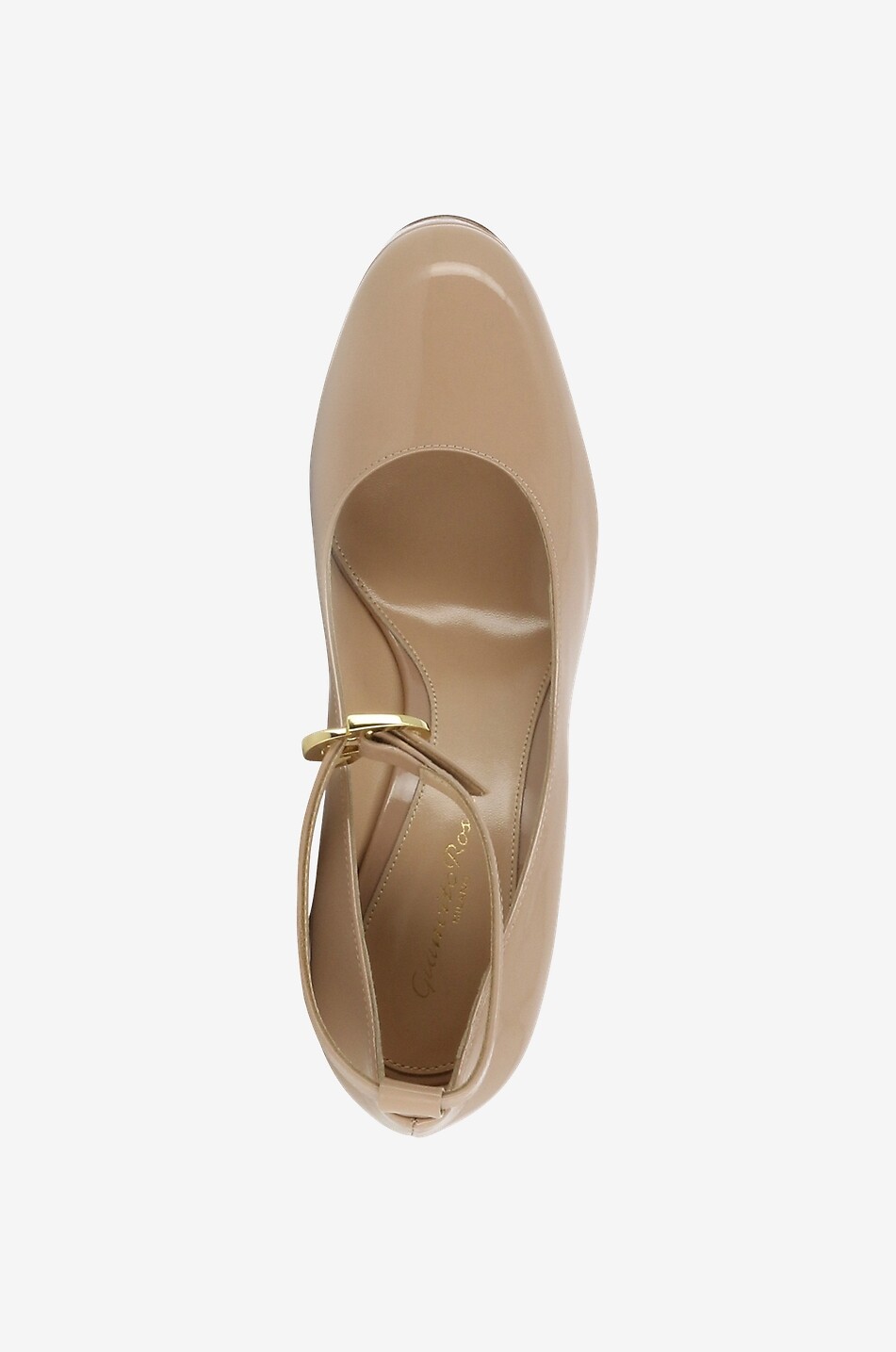 Manila 80 platform pumps in patent leather