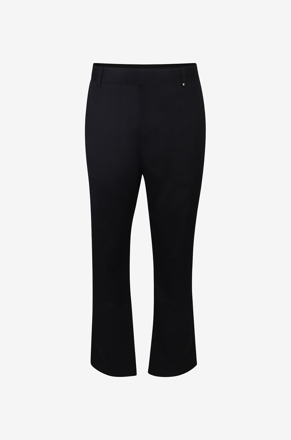 BURBERRY Chilton monogrammed gabardine slim fit chino trousers Men BLACK 1