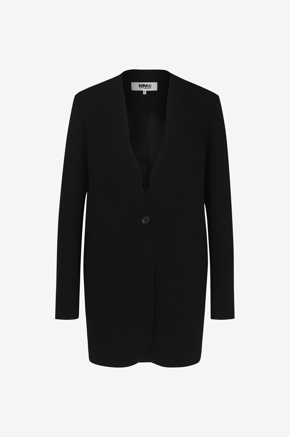 MM6 Blazer en viscose Femme NOIR 1