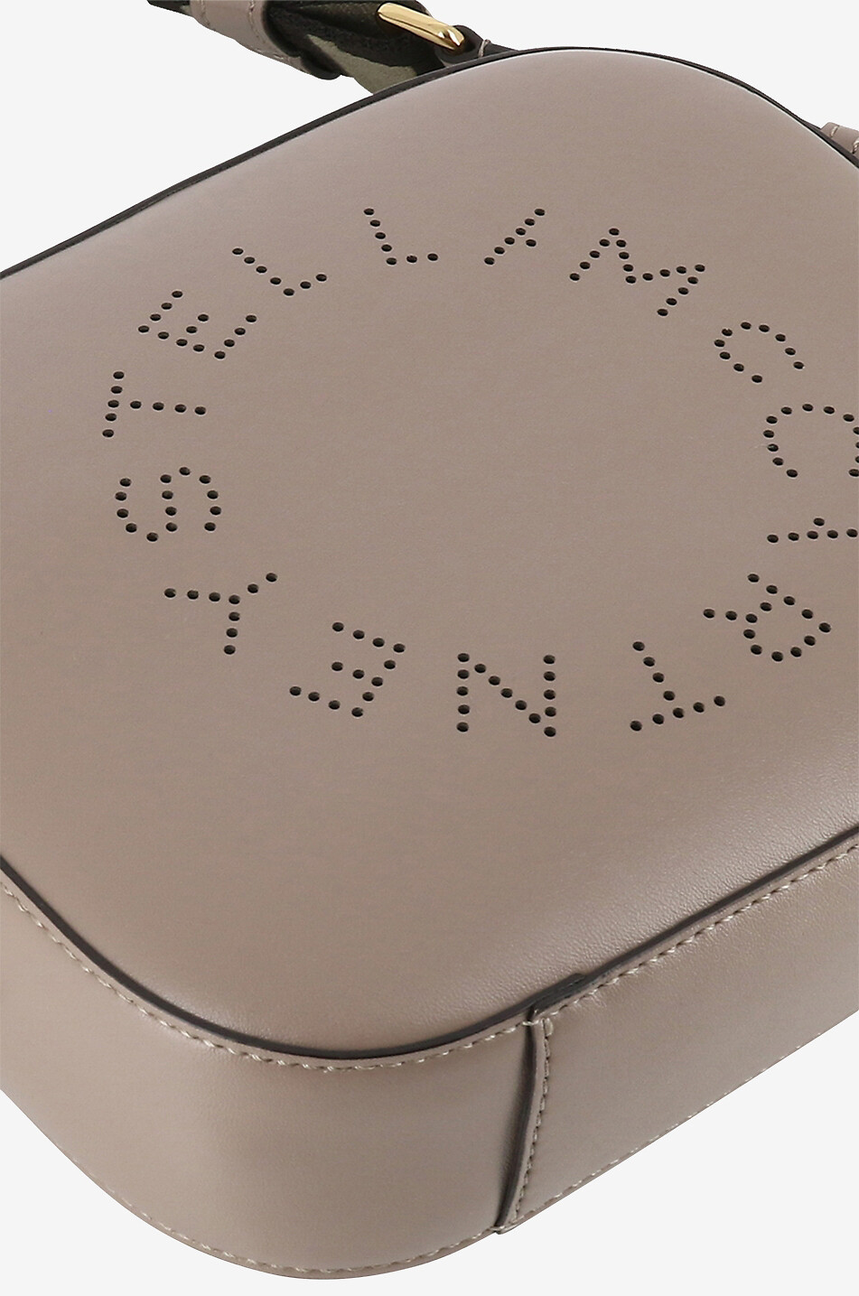 STELLA McCARTNEY Stella Logo Small Camera faux leather shoulder bag Women BEIGE 5