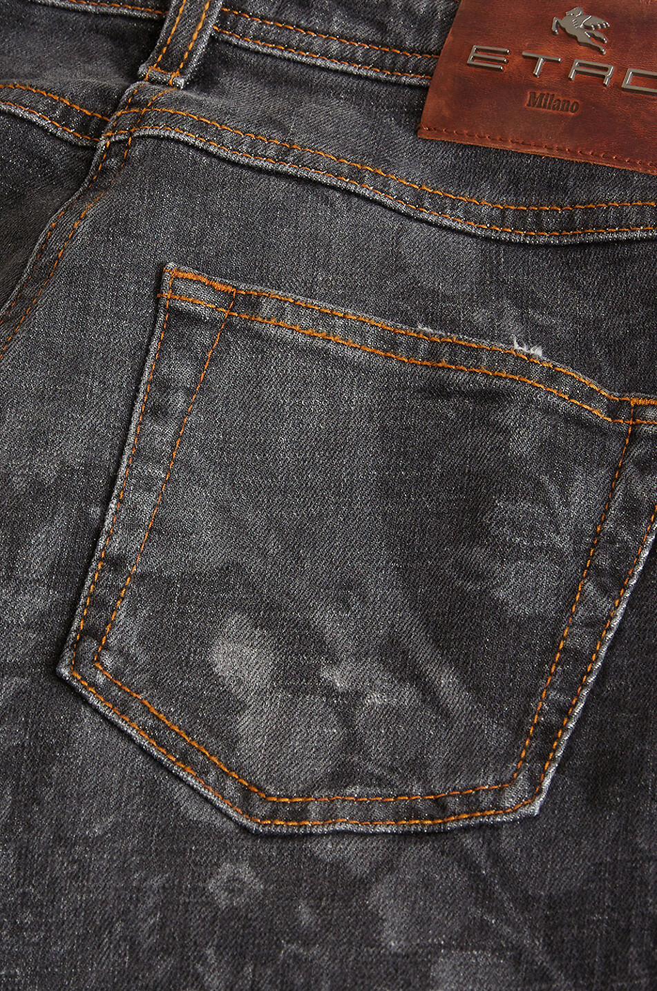 Skinny-Fit-Jeans mit mythologischen Motiven