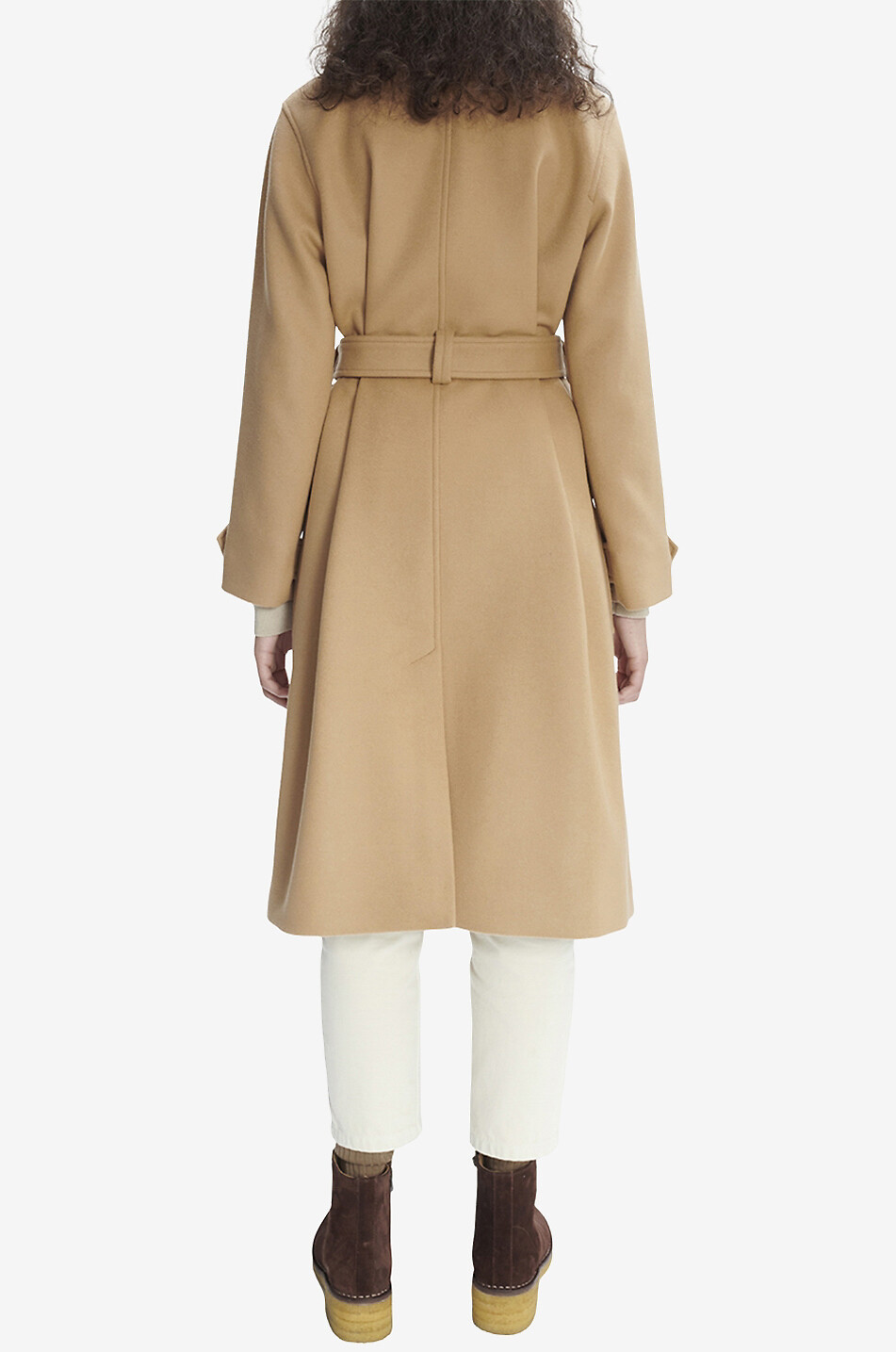 A.P.C. Mantel aus Wolle Angelita Damen BEIGE 4