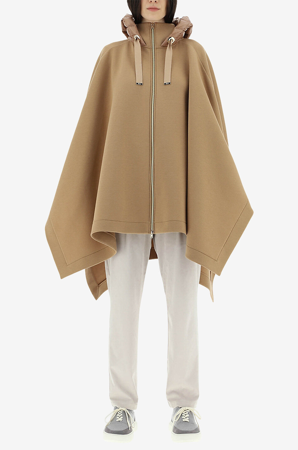 HERNO Mantel Cape Damen Mittle beige 5