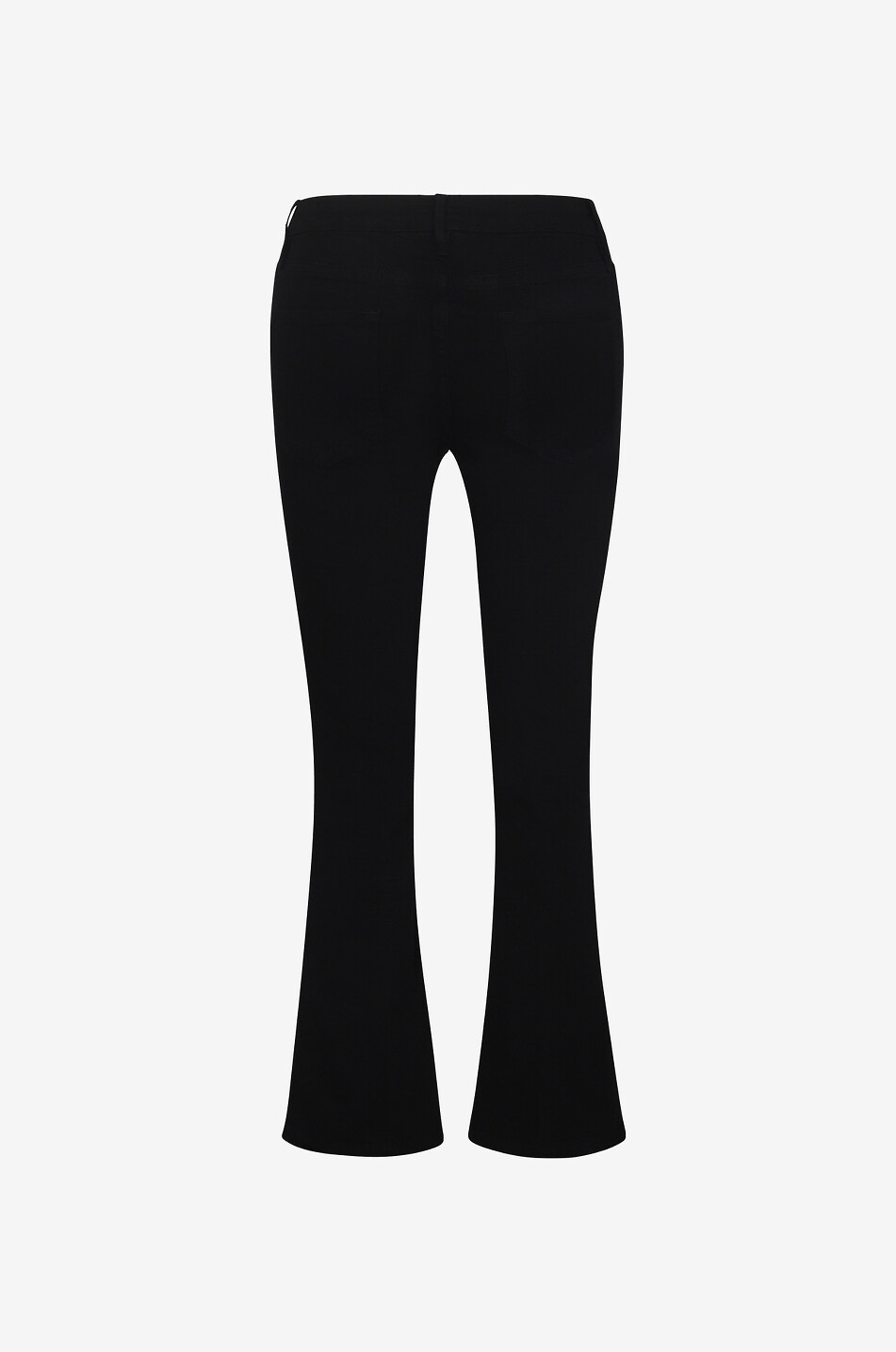 FRAME Bootcut-Jeans aus Baumwolle Le Crop Mini Damen SCHWARZ 2