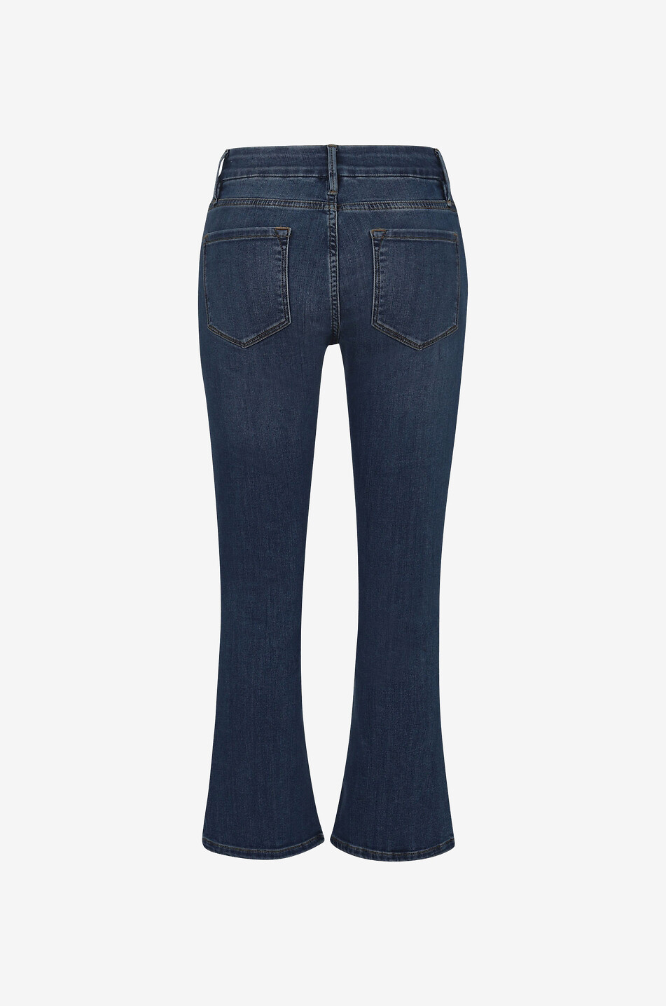 FRAME Jean court en coton Le Crop Mini Femme BLEU 2