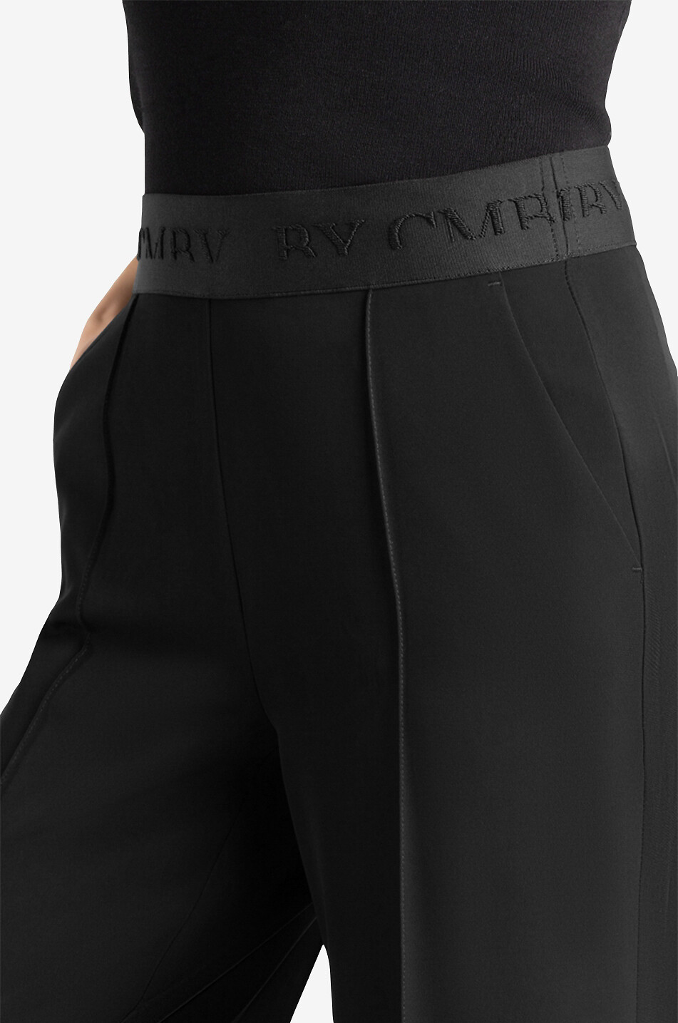 CAMBIO Gerade Hose Ava Damen SCHWARZ 9