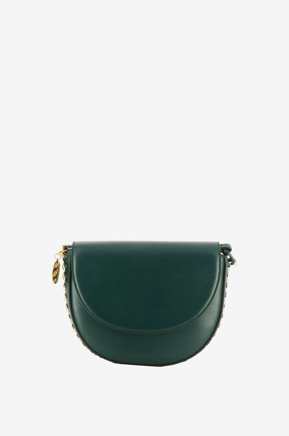 Frayme Medium Flap faux leather shoulder bag