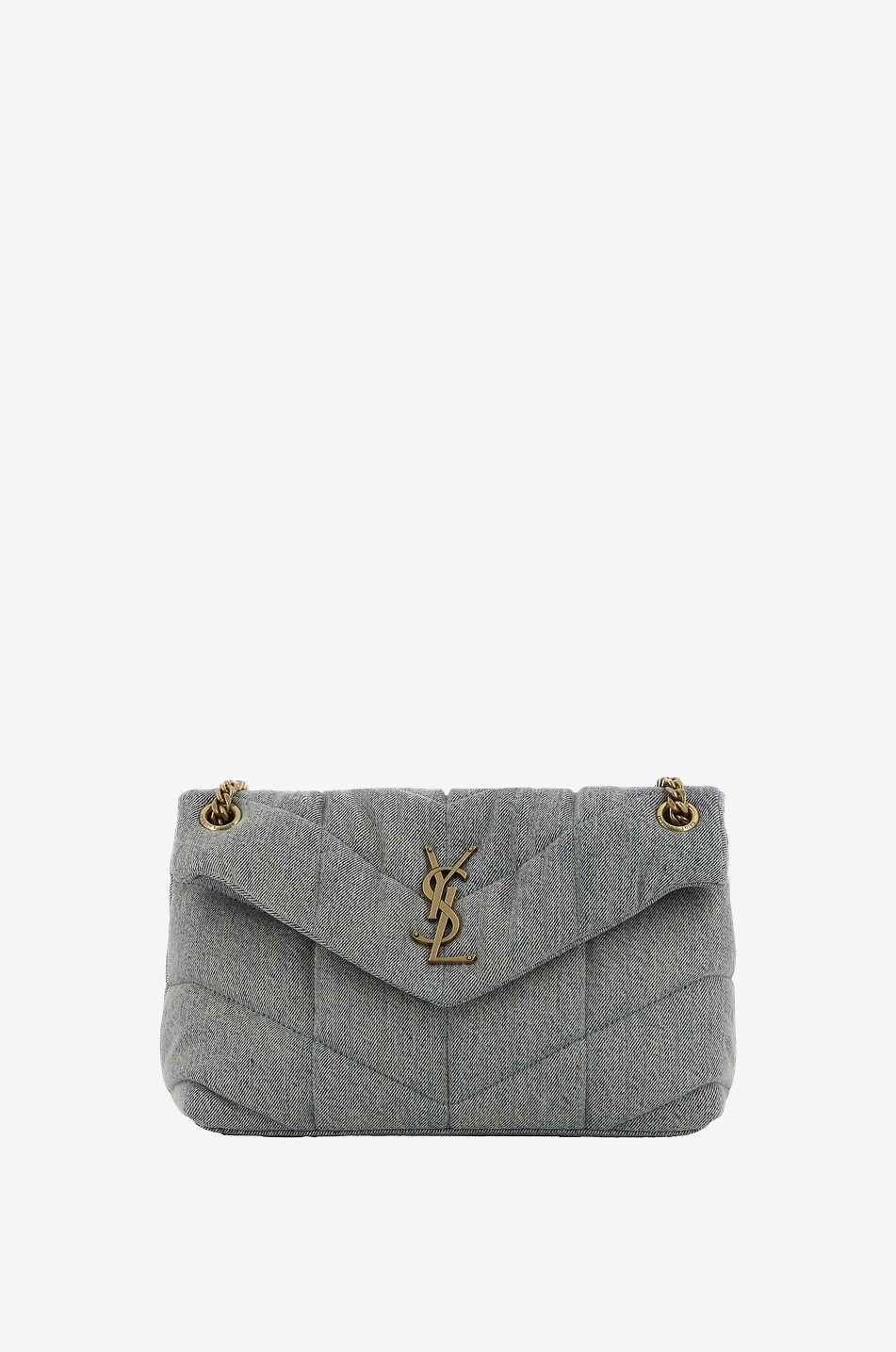 Ysl denim purse sale