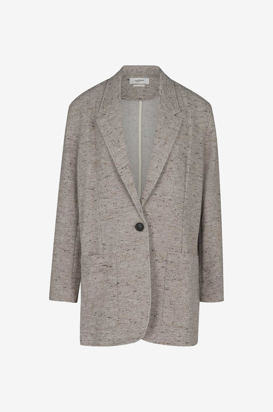 Blazer oversize à boutonnage simple Ravena