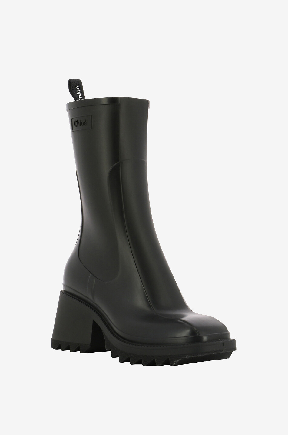 Bottines de pluie a talon carre Betty 65