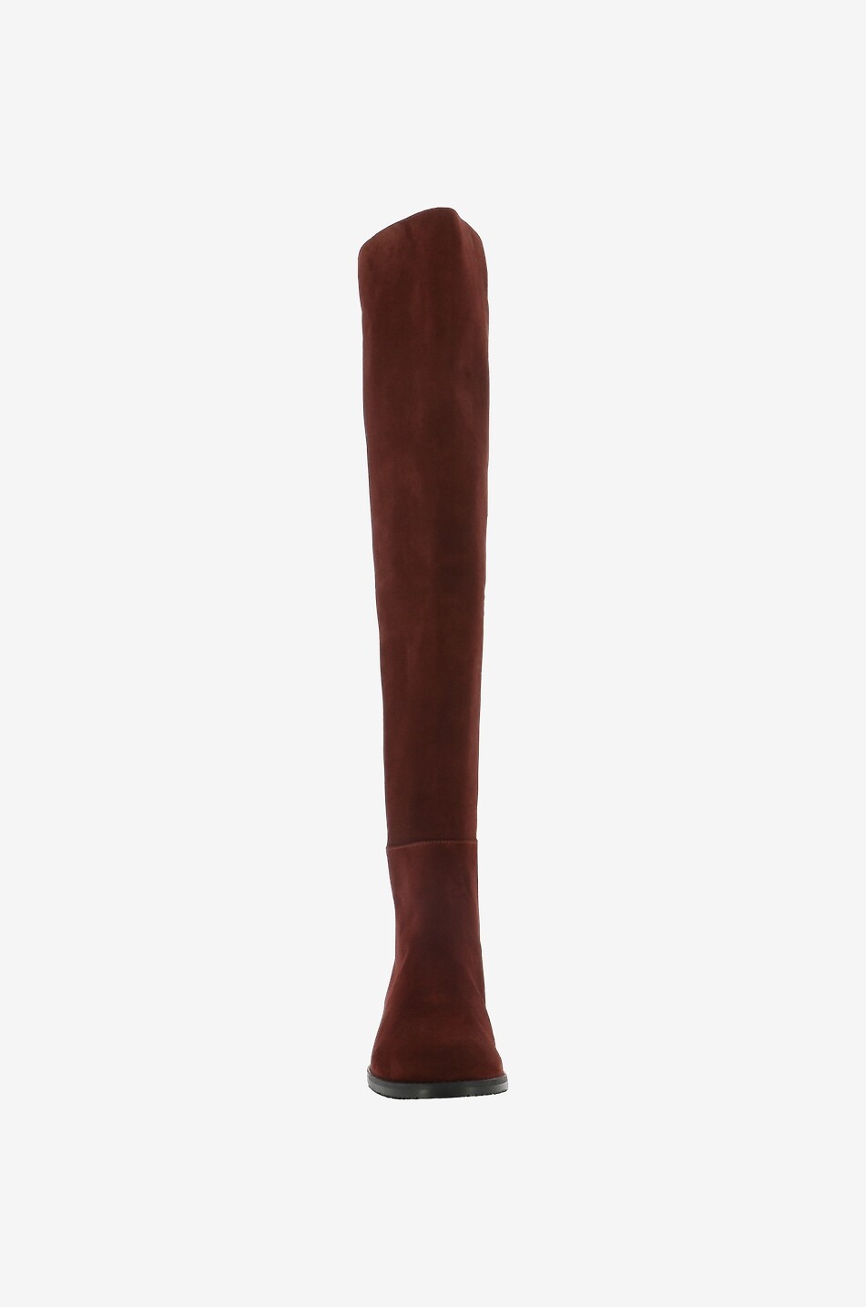 Bottes plates en cuir et tissu 5050