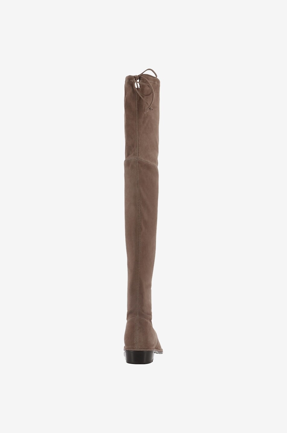 STUART WEITZMAN Bottines plates en daim Lowland Femme MARRON 4
