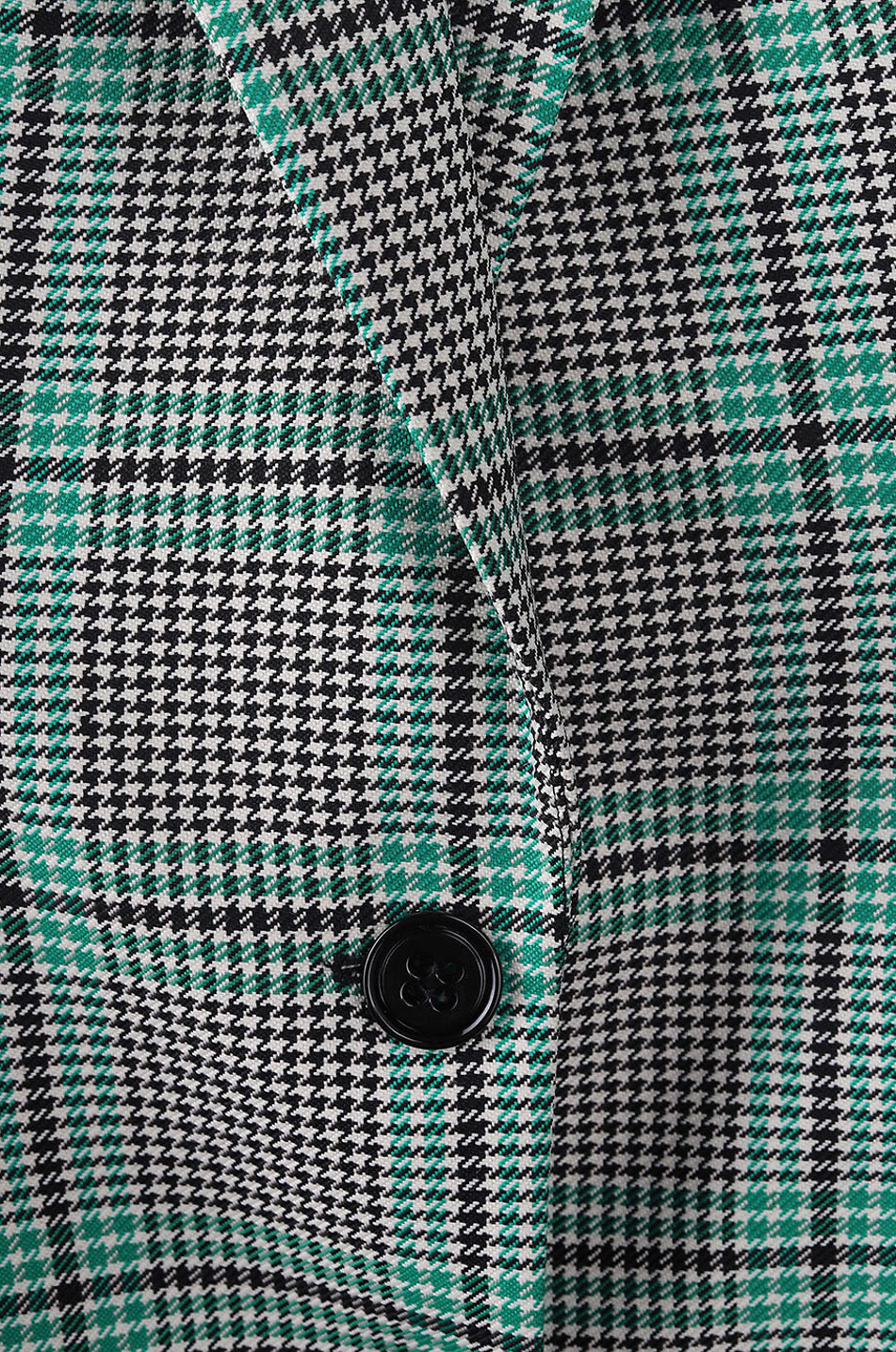 Karierter Blazer aus Wolle Modern Heritage
