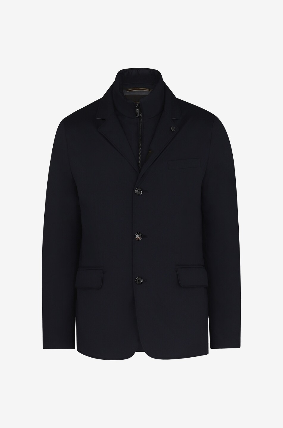 Nobile padded outdoor nylon blazer