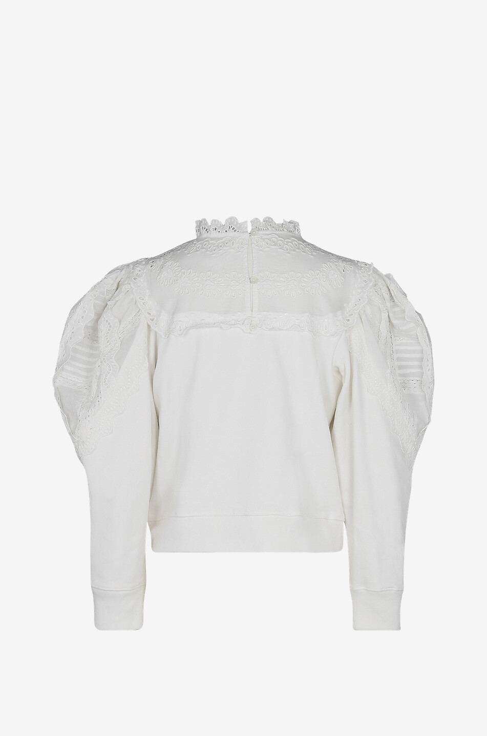 SEA Langärmelige Bluse aus Baumwolle Kirana Damen WEISS 2