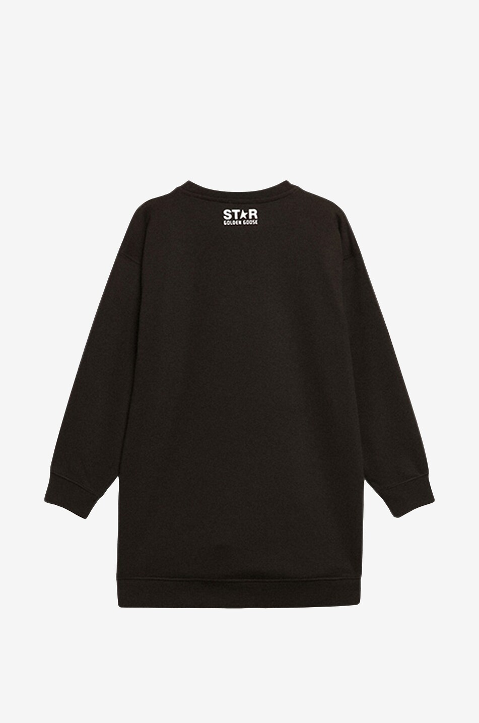 GOLDEN GOOSE Star girl's sweat dress Girl BLACK 2