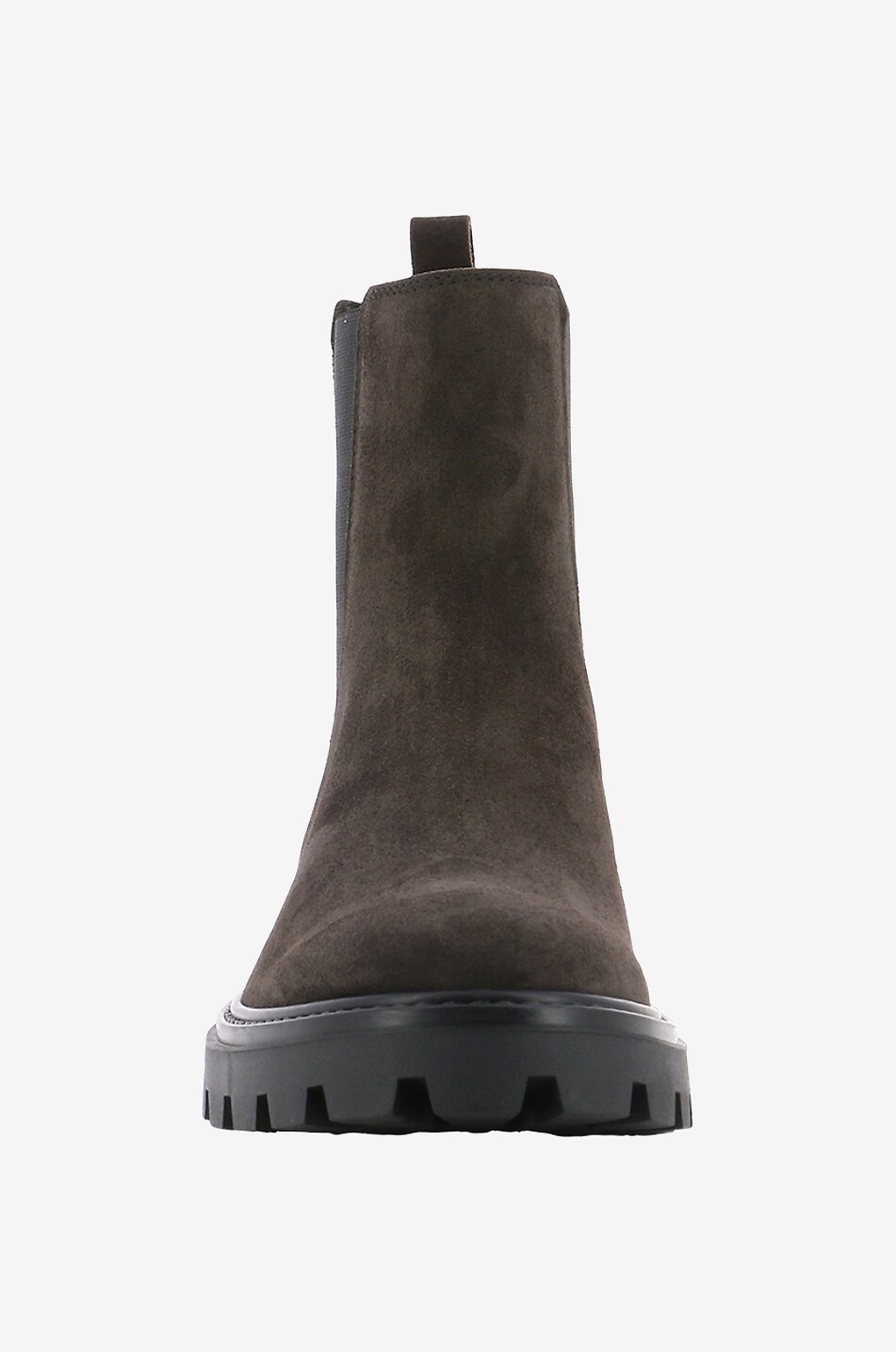 TOD'S Chelsea suede ankle boots Women BROWN 2
