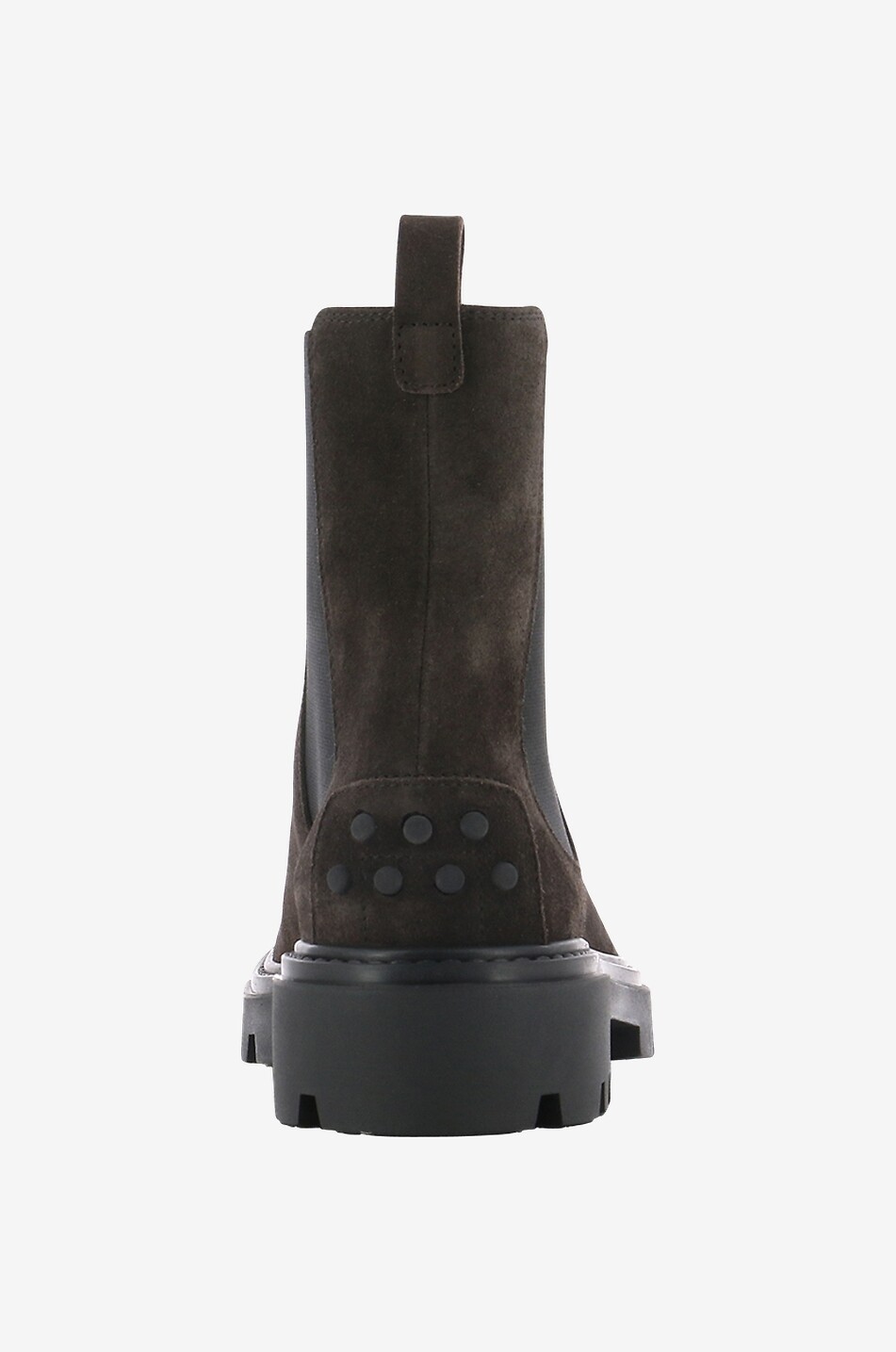 TOD'S Chelsea suede ankle boots Women BROWN 4